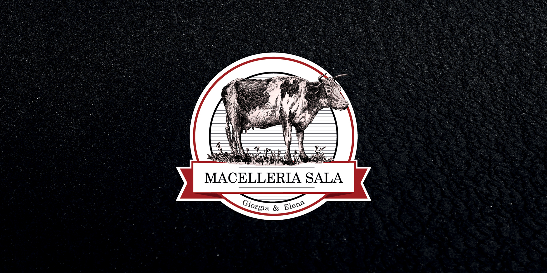 Progetto Restyling Design Logo e mockup realizzato da Interno undici Reggio Emilia per Macelleria Sala